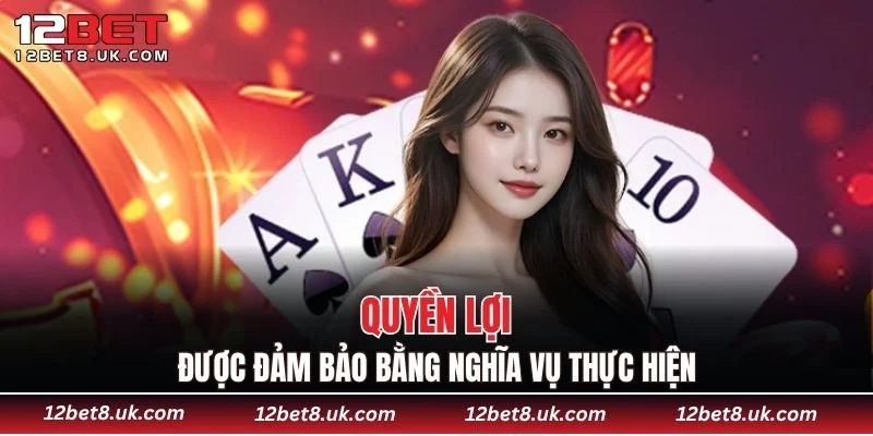 Quyền lợi được đảm bảo bằng nghĩa vụ thực hiện
